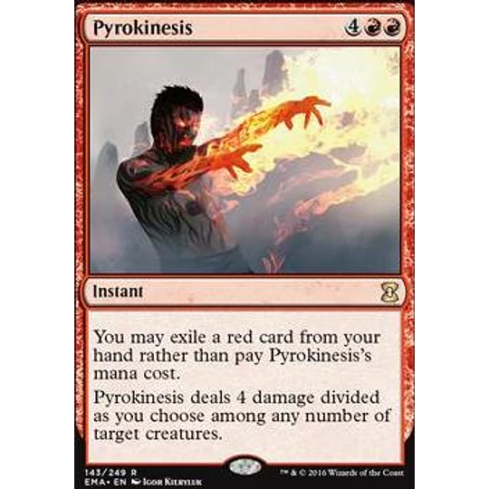Pyrokinesis - Eternal Masters (inglés)