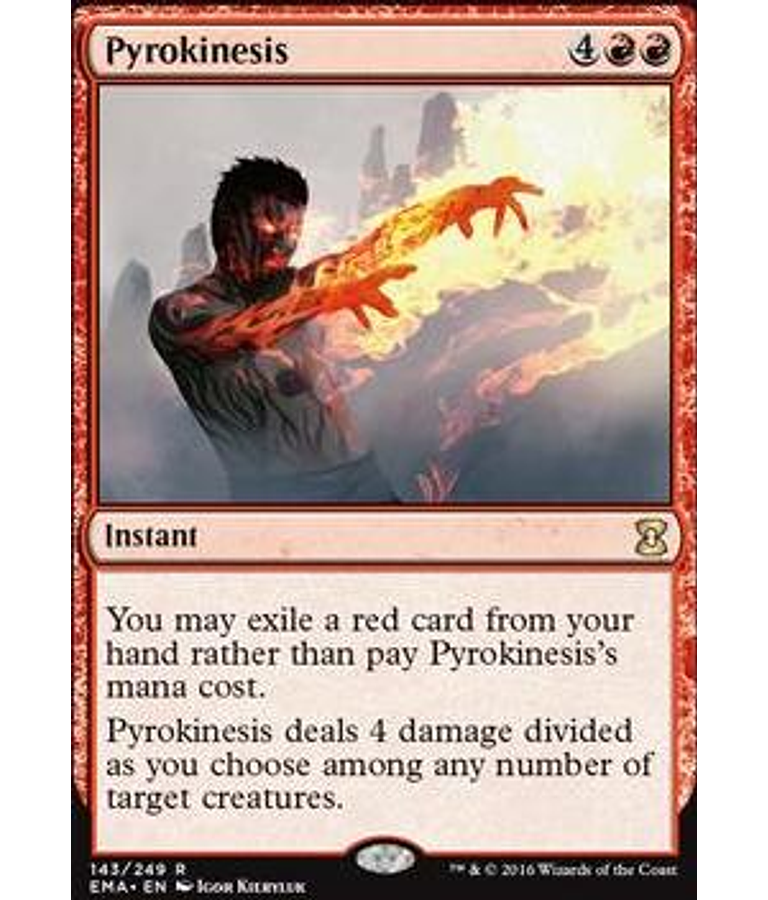 Pyrokinesis - Eternal Masters (inglés)