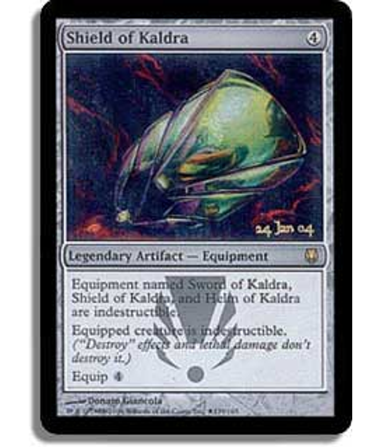 Shield of Kaldra (Prerelease Foil) - Promotional (inglés)