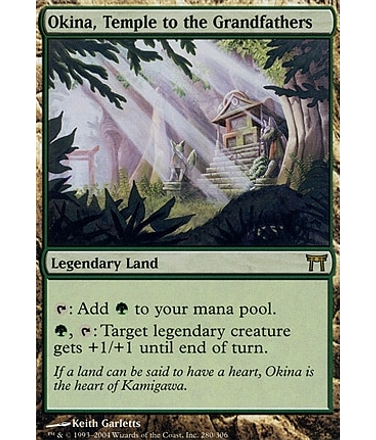 Okina, Temple to the Grandfathers - Champions of Kamigawa (español)