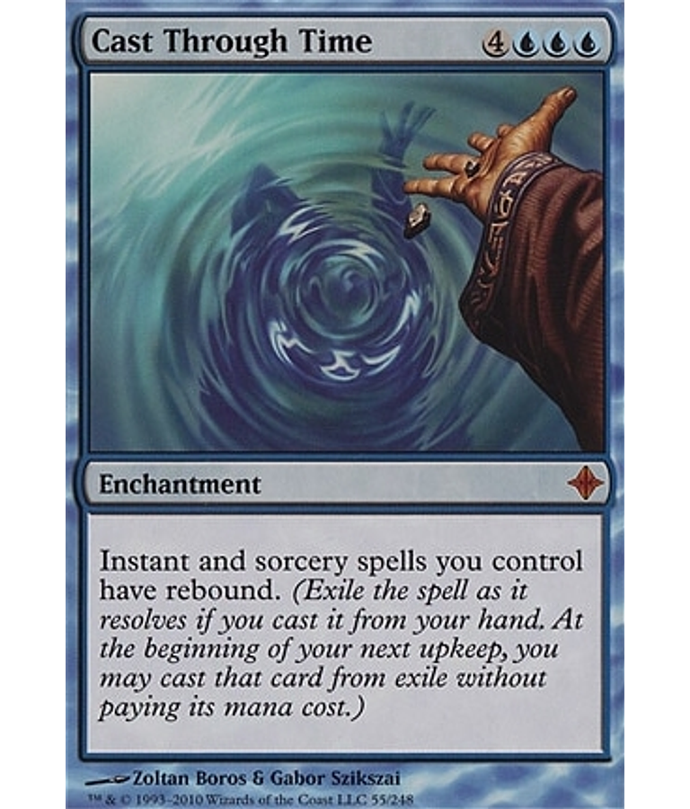 Cast Through Time - Rise of the Eldrazi (español)
