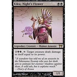 Kiku, Night's Flower - Champions of Kamigawa (español)
