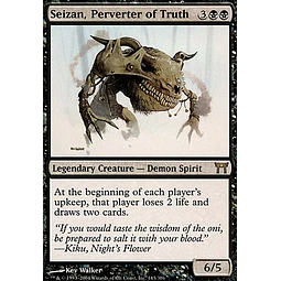 Seizan, Perverter of Truth - Champions of Kamigawa (español)