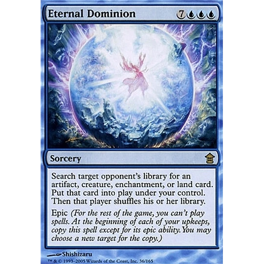 Eternal Dominion - Saviors of Kamigawa (español)