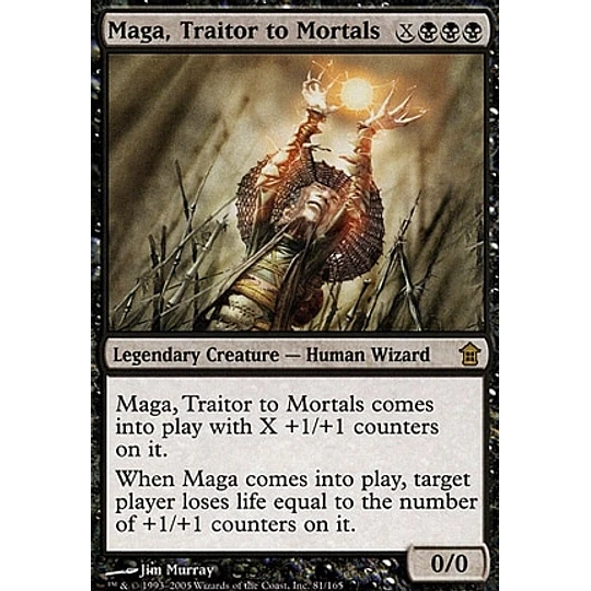 Maga, Traitor to Mortals - Saviors of Kamigawa (español)