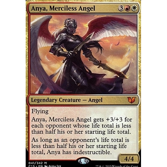 Anya, Merciless Angel - Commander 2015 (español)