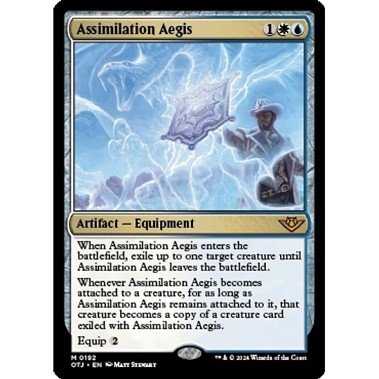 Assimilation Aegis - Outlaws of Thunder Junction Foil (inglés)