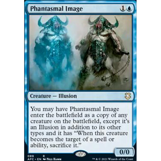 Phantasmal Image - Adventures in the Forgotten Realms Commander Decks (inglés)