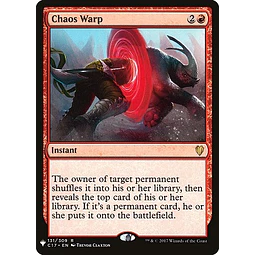 Chaos Warp (Commander 2017) - Mystery Booster/The List (inglés)