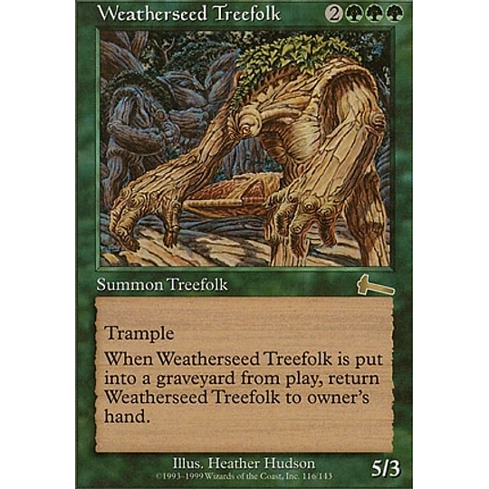 Weatherseed Treefolk - Urza's Legacy (inglés)