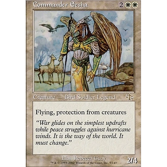 Commander Eesha - Judgment (inglés)