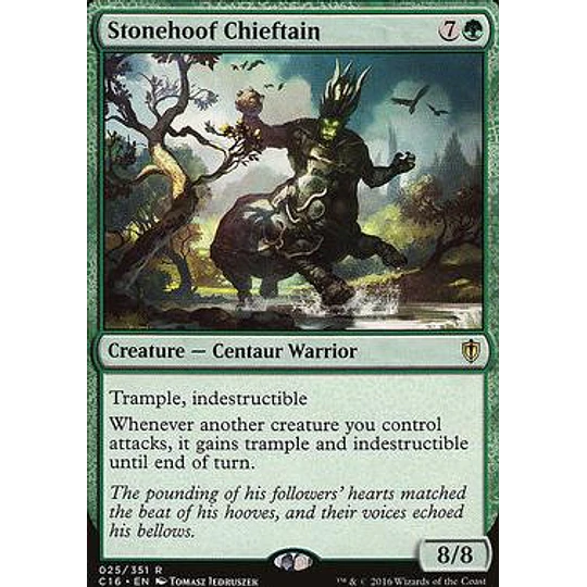 Stonehoof Chieftain - Commander 2016 (español)