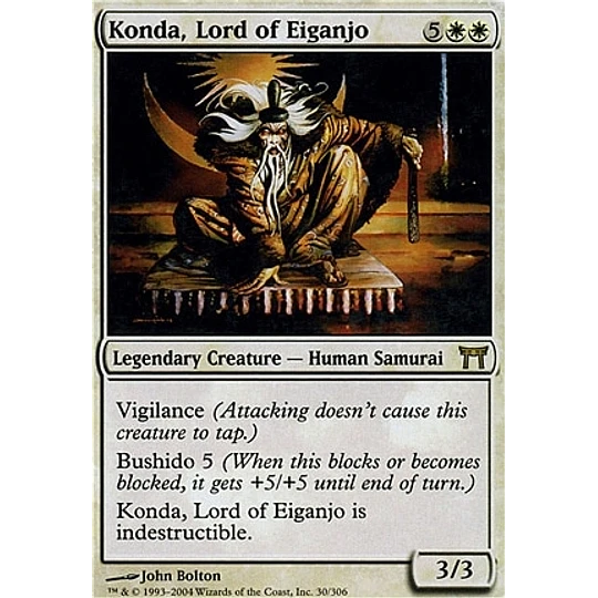 Konda, Lord of Eiganjo - Champions of Kamigawa (español)