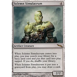 Solemn Simulacrum - Mirrodin (español)