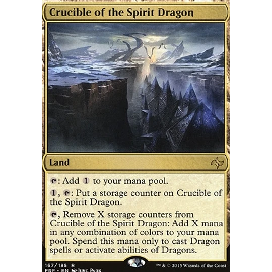 Crucible of the Spirit Dragon - Fate Reforged (inglés)