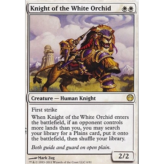 Knight of the White Orchid - Duel Decks: Knights Vs. Dragons (español)