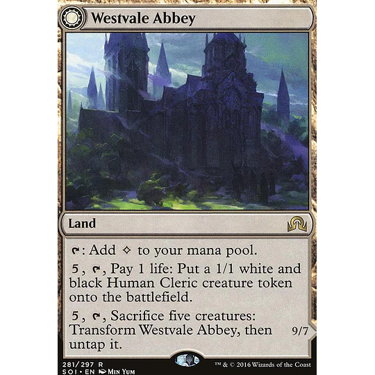 Westvale Abbey - Shadows Over Innistrad (inglés)