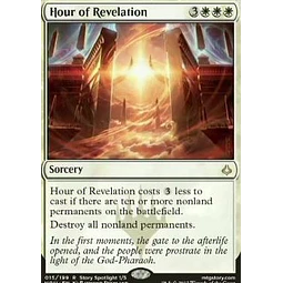 Hour of Revelation - Hour of Devastation Foil (español)