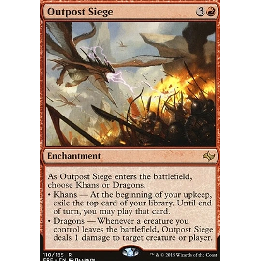 Outpost Siege - Fate Reforged (español)