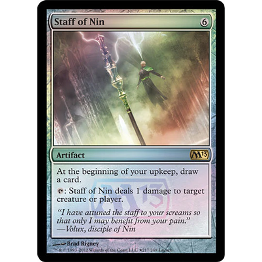 Staff of Nin (Release Foil) - Promotional (español)