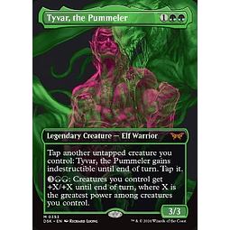 Tyvar, the Pummeler (0353 - Borderless Double Exposure) - Duskmourn: House of Horror Variants (inglés)