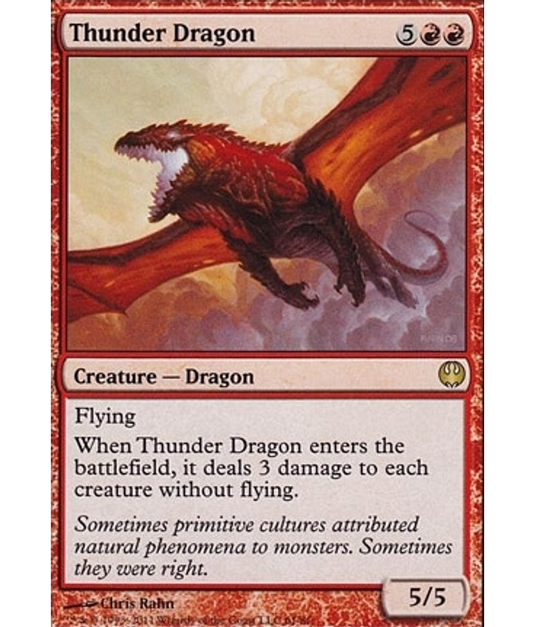 Thunder Dragon - Duel Decks: Knights Vs. Dragons (español)