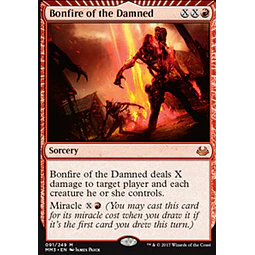 Bonfire of the Damned - Modern Masters 2017 (inglés)