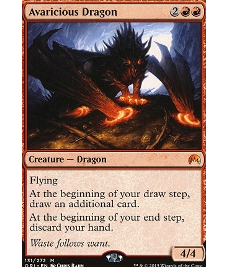 Avaricious Dragon - Magic Origins (inglés)