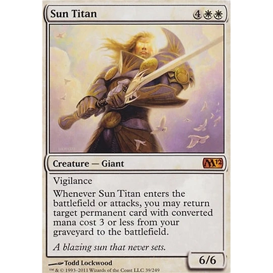 Sun Titan - 2012 Core Set (inglés)