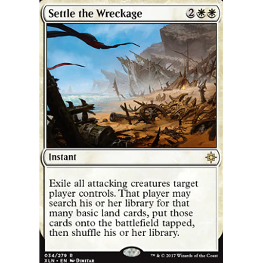 Settle the Wreckage - Ixalan (inglés)