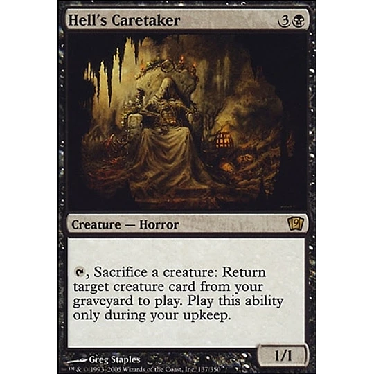 Hell's Caretaker - 9th Edition (inglés)