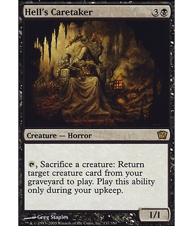 Hell's Caretaker - 9th Edition (inglés)