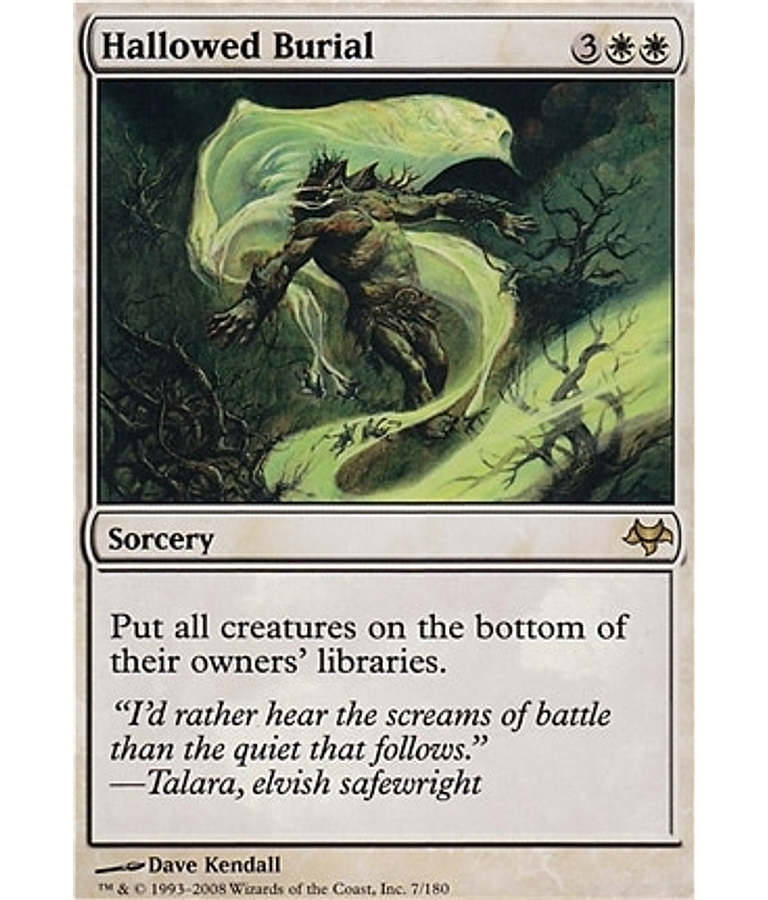 Hallowed Burial - Eventide (inglés)