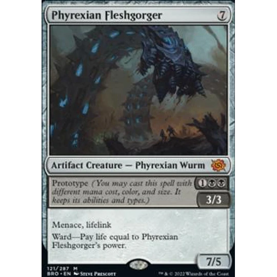 Phyrexian Fleshgorger - The Brothers' War (inglés)