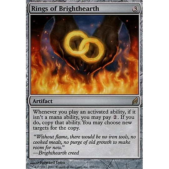 Rings of Brighthearth - Lorwyn (español)
