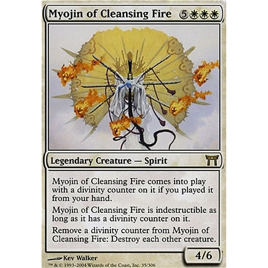 Myojin of Cleansing Fire - Champions of Kamigawa (español)