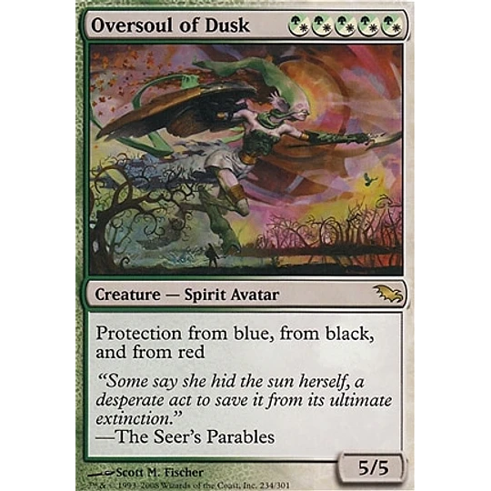 Oversoul of Dusk - Shadowmoor (inglés)