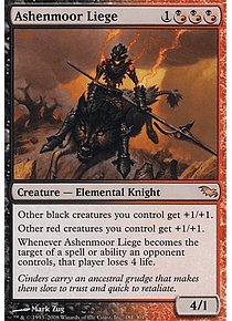 Ashenmoor Liege - Shadowmoor (español)