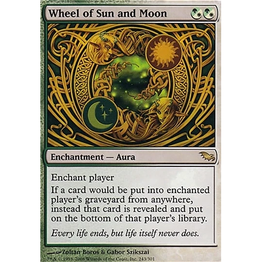 Wheel of Sun and Moon - Shadowmoor (español)