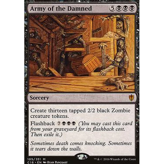 Army of the Damned - Commander 2016 (español)