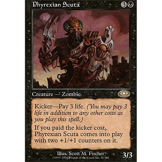 Phyrexian Scuta - Planeshift (español)