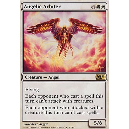 Angelic Arbiter - 2011 Core Set Foil (español)