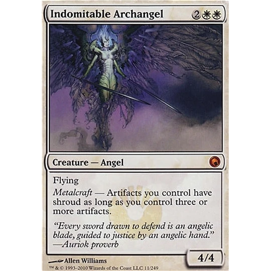 Indomitable Archangel - Scars of Mirrodin (inglés)