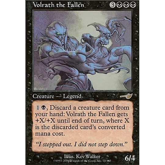 Volrath the Fallen - Nemesis (español)