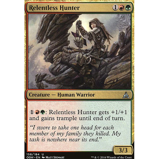 Relentless Hunter - PLAYSET (x4)