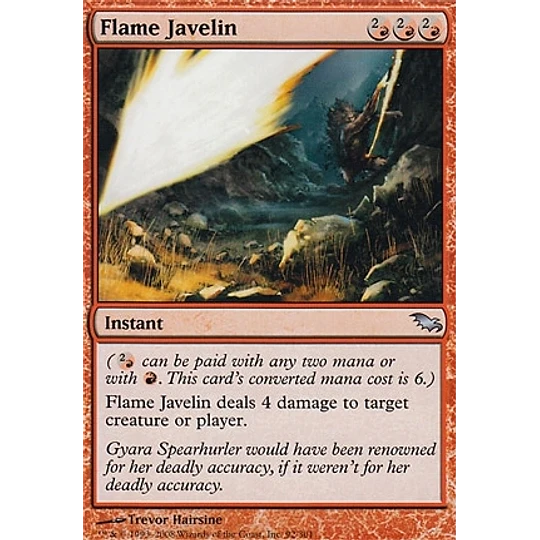 Flame Javelin - PLAYSET (x4)