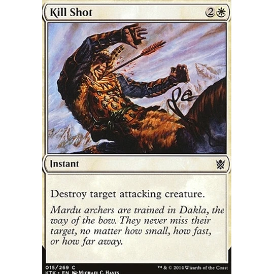 Kill Shot - PLAYSET (x4)