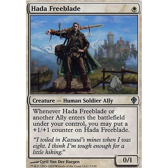 Hada Freeblade - PLAYSET (x4)