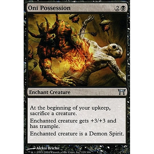 Oni Possession - PLAYSET (x4)