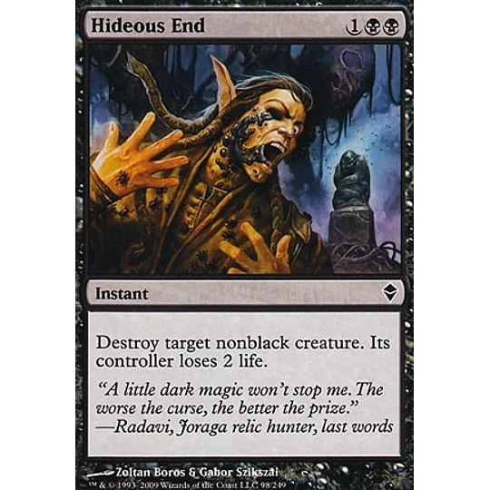 Hideous End - PLAYSET (x4)